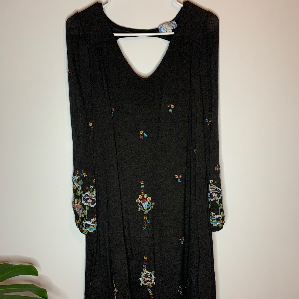 Black Hippie Dress